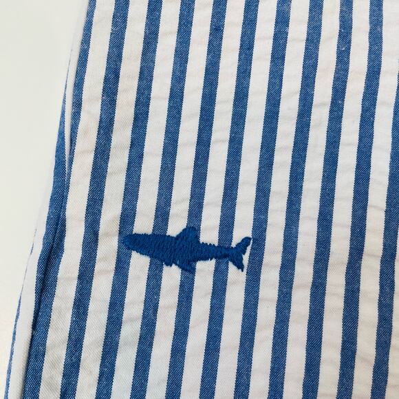 NWT Florence Eiseman Size 5 Seersucker Short With Embroidered Shark - Picture 4 of 5